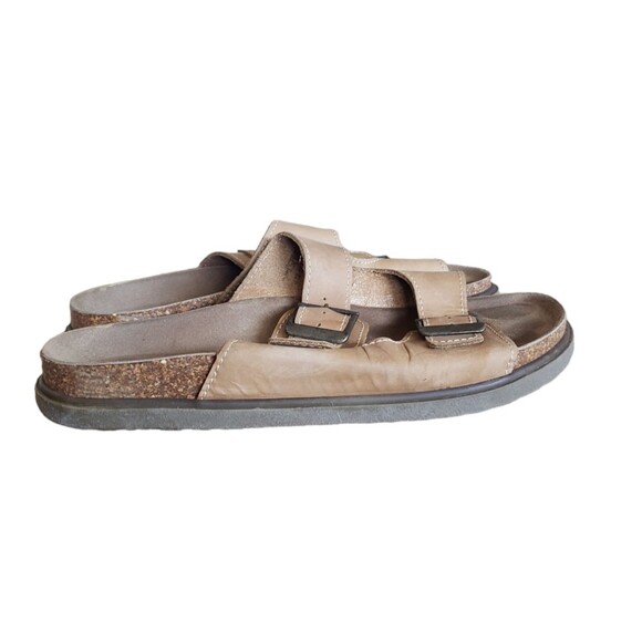 GH Bass & Co D Tan BELMAR Double Strap Sandals Men\'s Size 13M  Made in Italy main image 5